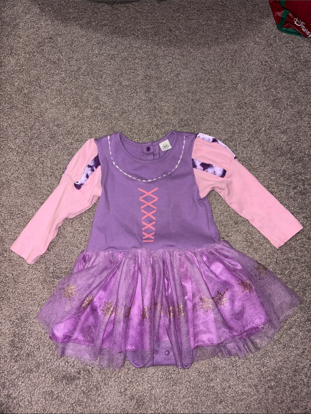 Tangled inspired Bodysuit dress